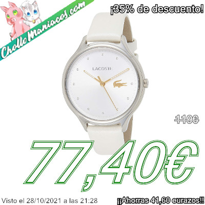 Reloj Lacoste L.12.12 modelo 2001005