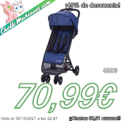 Silla de paseo Safety 1st Teeny Baleine color azul chic
