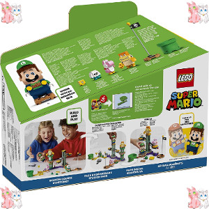 Otro chollo para el blog con el Pack de inicio LEGO Super Mario Aventuras con Luigi modelo 71387