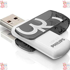 Pack de 2 memorias USB 3.0 de 32GB Philips Vivid modelo FM32FD00D, cuyo precio tiene una buena rebaja